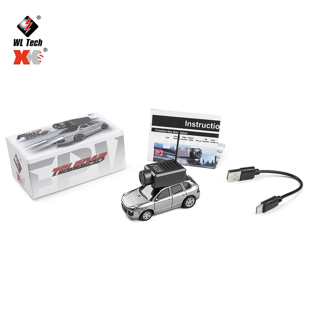 WLtoys 6401 Mini RC Cars 1:64 With Camera Wifi APP Control RC Mini Remote Control Camera Car For Toy Kids Gifts