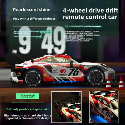 1:24 RC drift vehicle 4WD High Speed  Racing Cars 2.4G Controlled Vehicle Model Toy Gift for Kids Adults