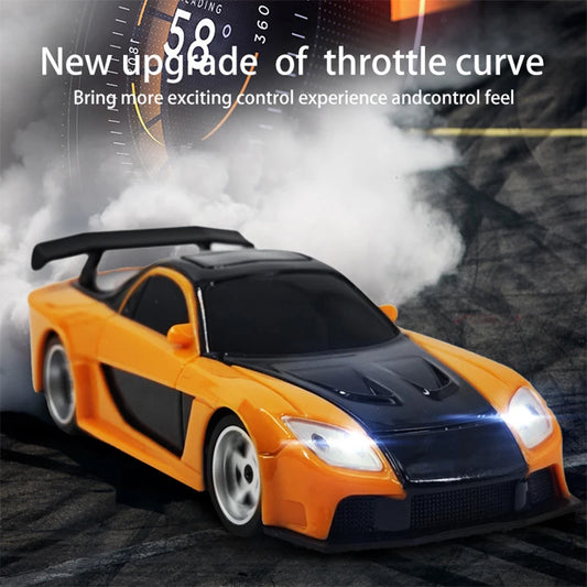 2.4G RC Drift Car 1/43 4WD Remote Control Car High Speed Electric Radio Controlled Mini Racing Car Model Boy Toys Hobby Gift Hot