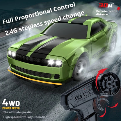 RC Drift Car 1/64 Mini Rc Car 4x4 Full Proportion Control 15KM/H High-Speed Vehicle Mini RTR Racing Model Boy Toy Gift