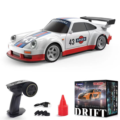 2.4G RC Drift Car 1/43 4WD Remote Control Car High Speed Electric Radio Controlled Mini Racing Car Model Boy Toys Hobby Gift Hot