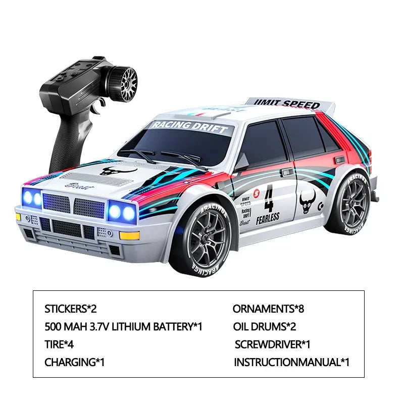 RC Raceway Drift Car SG204 PRO 1:24 Scale High Speed 20KMH 4WD Off Road Monster Truck Kids Boys Gift Racing Toys Kids Boys Girls