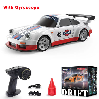 2.4G RC Drift Car 1/43 4WD Remote Control Car High Speed Electric Radio Controlled Mini Racing Car Model Boy Toys Hobby Gift Hot