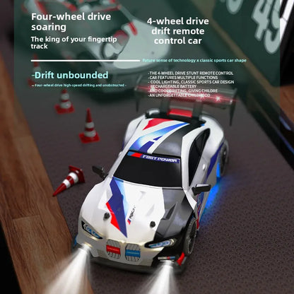 1:24 RC drift vehicle 4WD High Speed  Racing Cars 2.4G Controlled Vehicle Model Toy Gift for Kids Adults