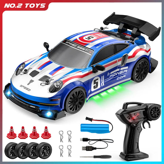 1/24 RC Drift Cars 2.4G 4WD Remote Control Racing Car Children Toys Car Replaceable tires High Speed Drift Race Vehicle Supercar