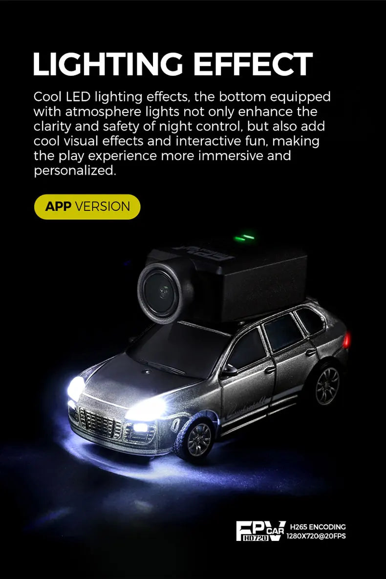 WLtoys 6401 Mini RC Cars 1:64 With Camera Wifi APP Control RC Mini Remote Control Camera Car For Toy Kids Gifts