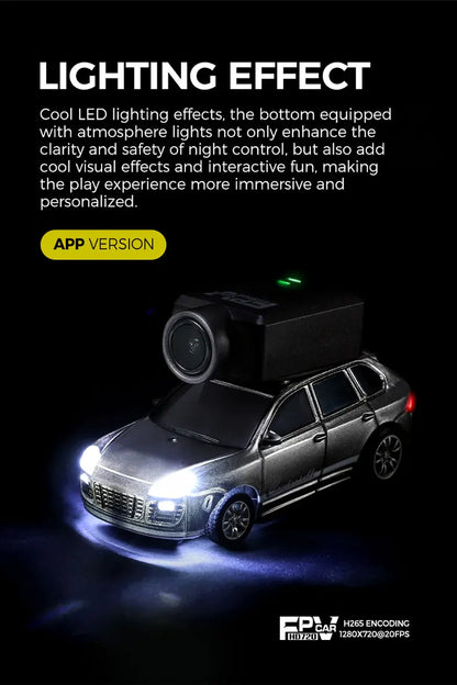 WLtoys 6401 Mini RC Cars 1:64 With Camera Wifi APP Control RC Mini Remote Control Camera Car For Toy Kids Gifts