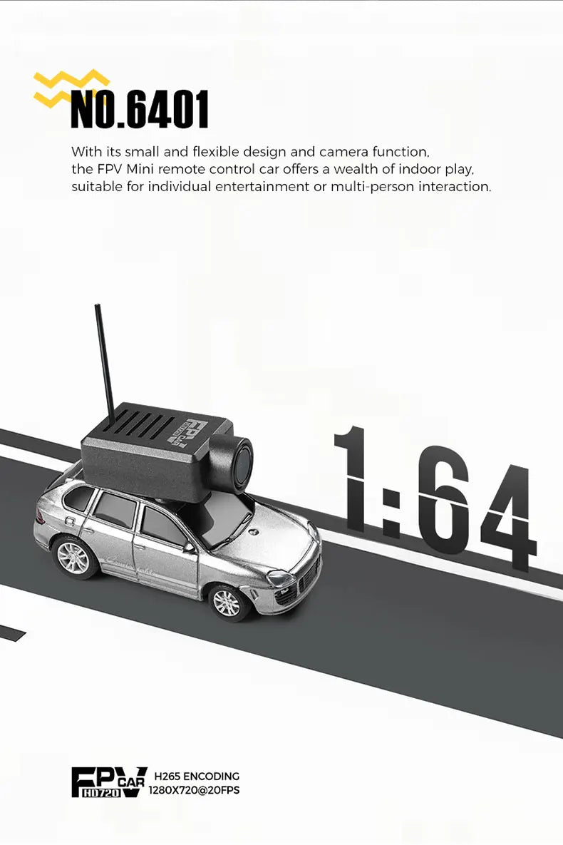 WLtoys 6401 Mini RC Cars 1:64 With Camera Wifi APP Control RC Mini Remote Control Camera Car For Toy Kids Gifts