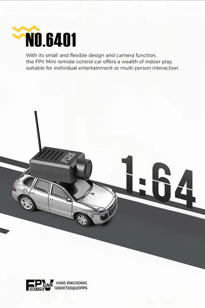 WLtoys 6401 Mini RC Cars 1:64 With Camera Wifi APP Control RC Mini Remote Control Camera Car For Toy Kids Gifts