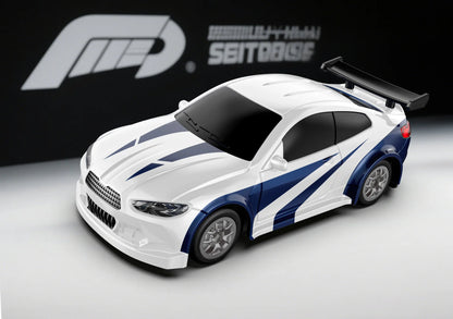 1/64 Mini RC Desktop RC Car Full Scale 4WD Drift Car Desktop Racing Model Ornament Boy RC Car