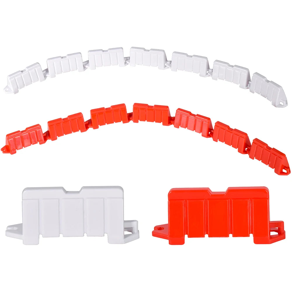 9IMOD 20/60/100pcs RC Car Drift Race Road Barrier Traffic Fence For Various Creating Realistic Racing Tracks Drift Fields Part