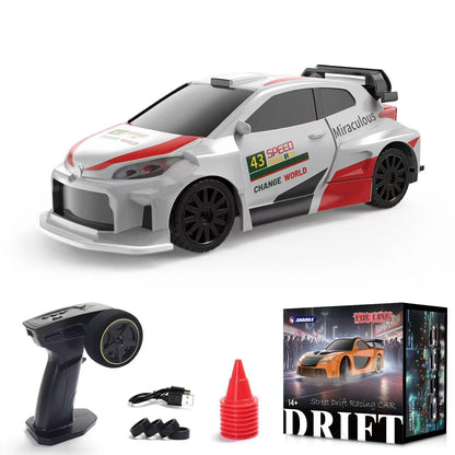 2.4G RC Drift Car 1/43 4WD Remote Control Car High Speed Electric Radio Controlled Mini Racing Car Model Boy Toys Hobby Gift Hot